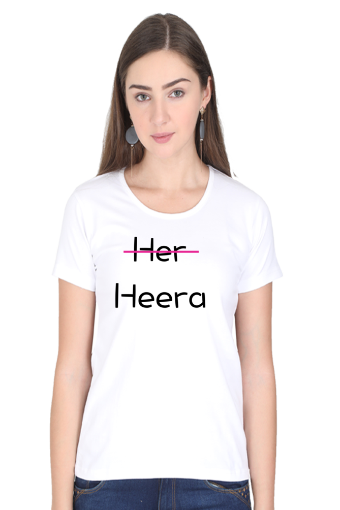 Her - Hera Tee – Black Puff Print-Chic Minimalist Collection