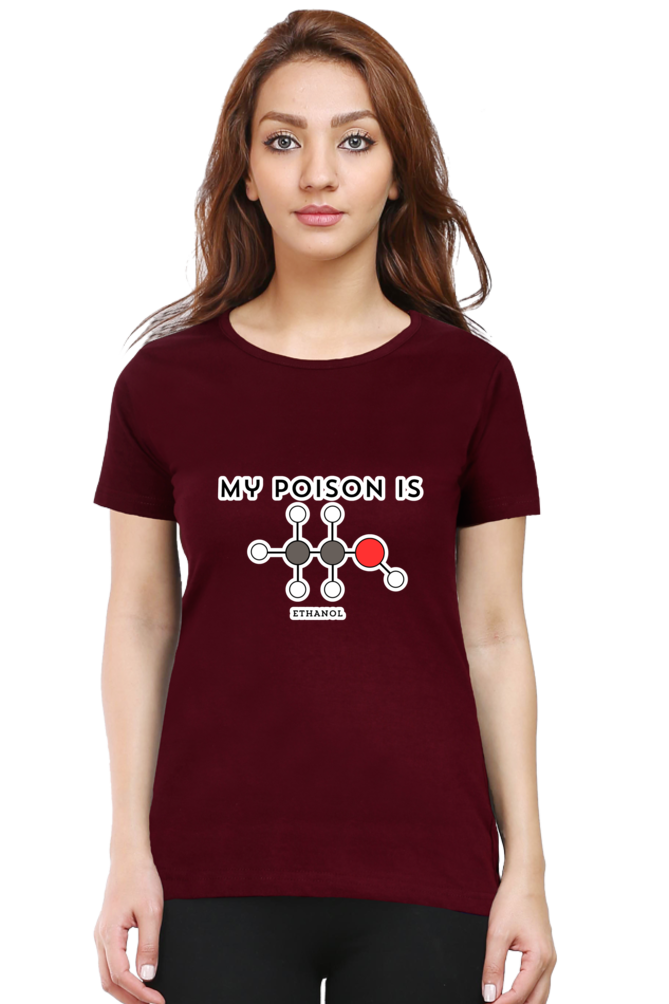 Ethanol Elixir- Cotton classic roundneck women