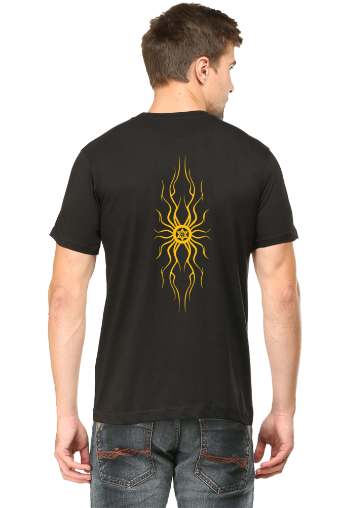 Shaktimaan Classic Round Neck Half-Sleeve T-Shirt - 90's Superhero Edition