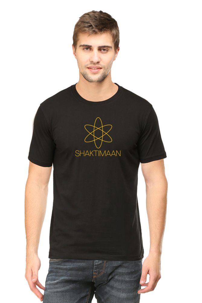 Shaktimaan Classic Round Neck Half-Sleeve T-Shirt - 90's Superhero Edition