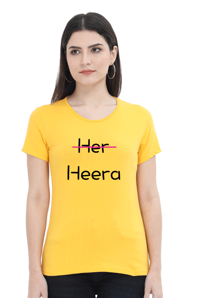 Her - Hera Tee – Black Puff Print-Chic Minimalist Collection