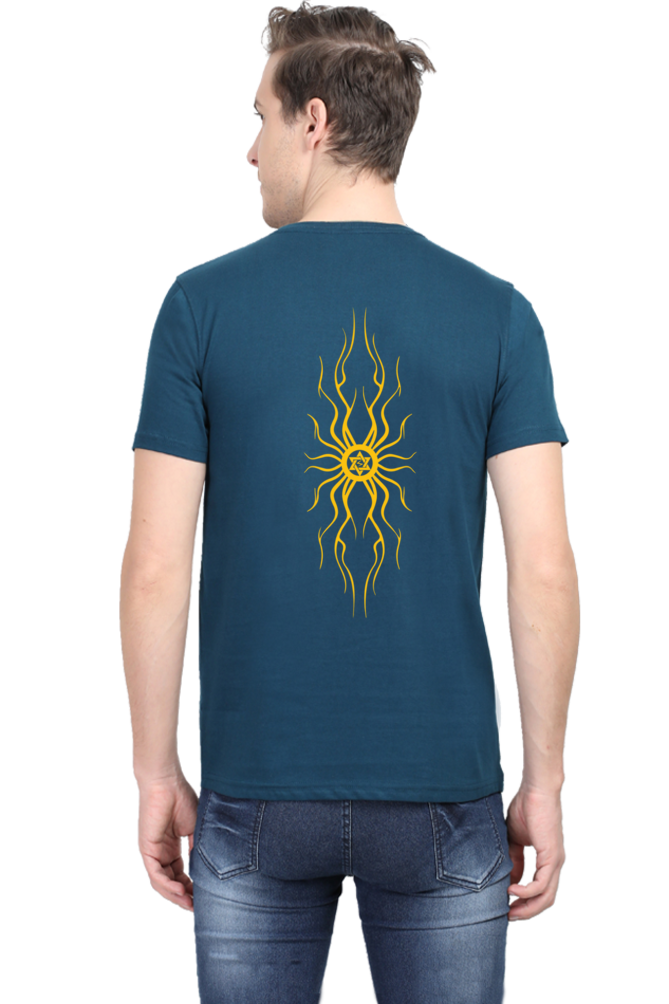Shaktimaan Classic Round Neck Half-Sleeve T-Shirt - 90's Superhero Edition