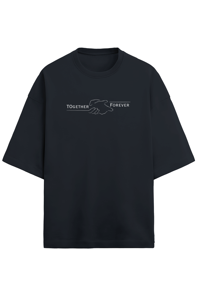 Together Forever - Terry Cotton Oversized Unisex -Dark