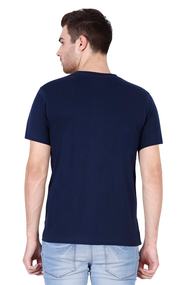 Male Vneck Half Sleeve Plain Tshirt