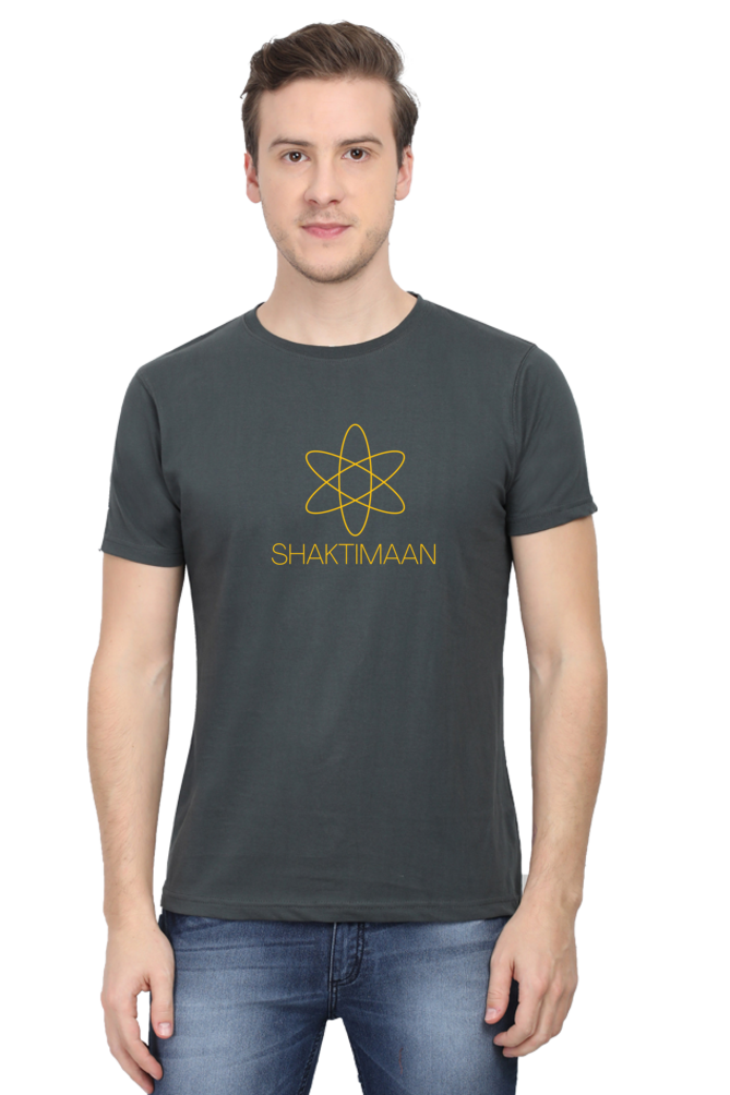 Shaktimaan Classic Round Neck Half-Sleeve T-Shirt - 90's Superhero Edition