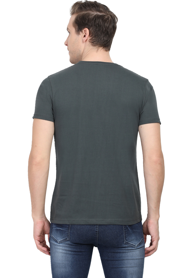 Pehle Istamal Kare, Phir Bakwas Kare- Cotton classic roundneck men -Dark