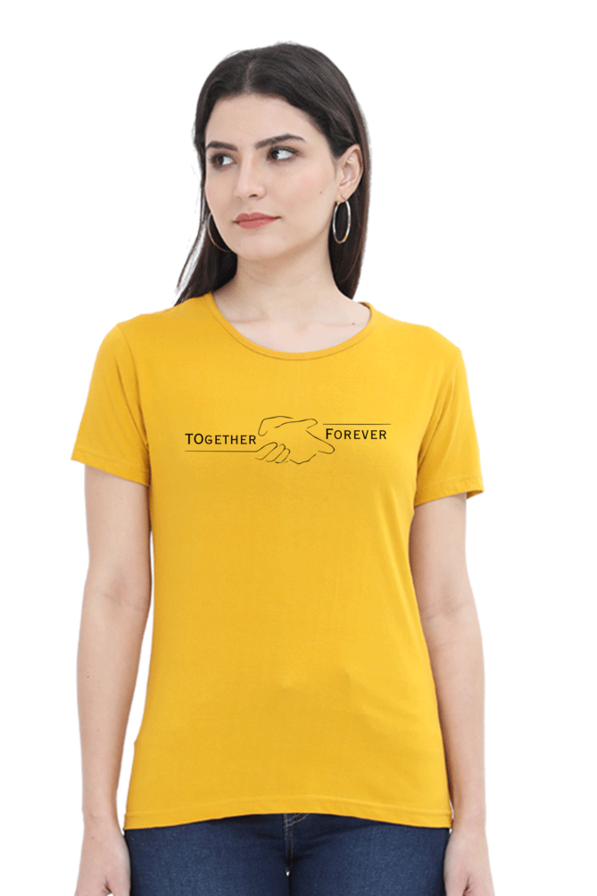 Together Forever - Cotton classic roundneck women -Light