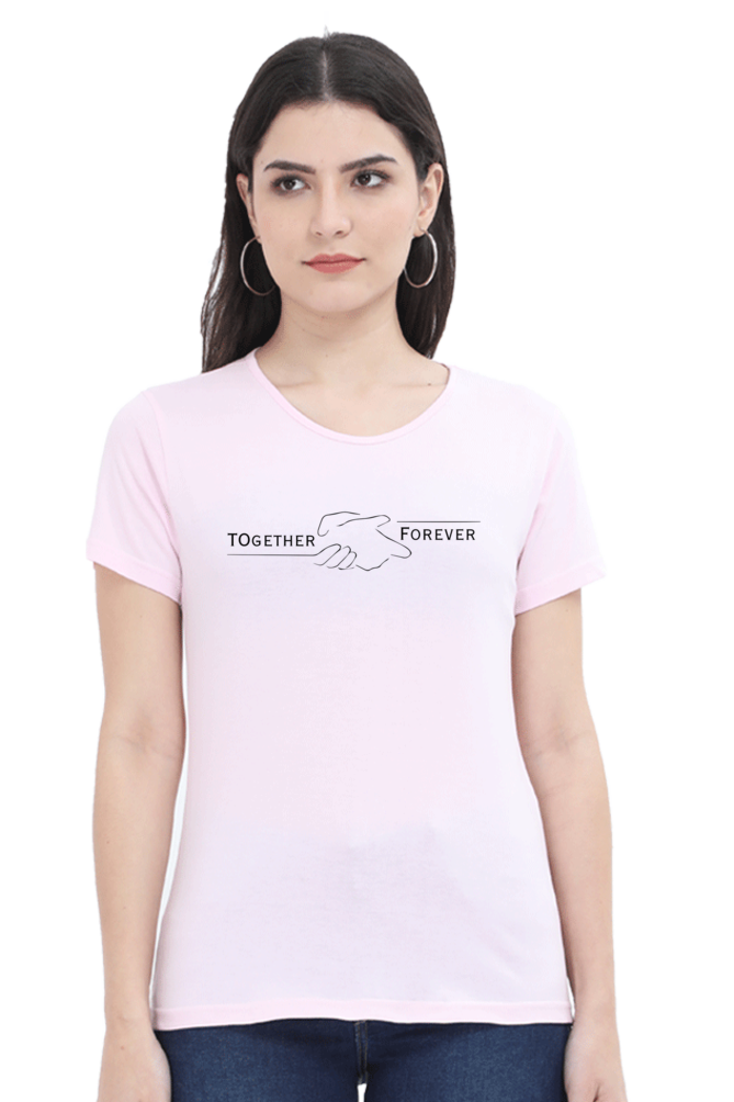 Together Forever - Cotton classic roundneck women -Light