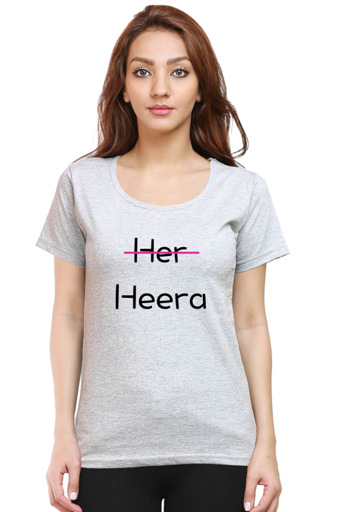 Her - Hera Tee – Black Puff Print-Chic Minimalist Collection