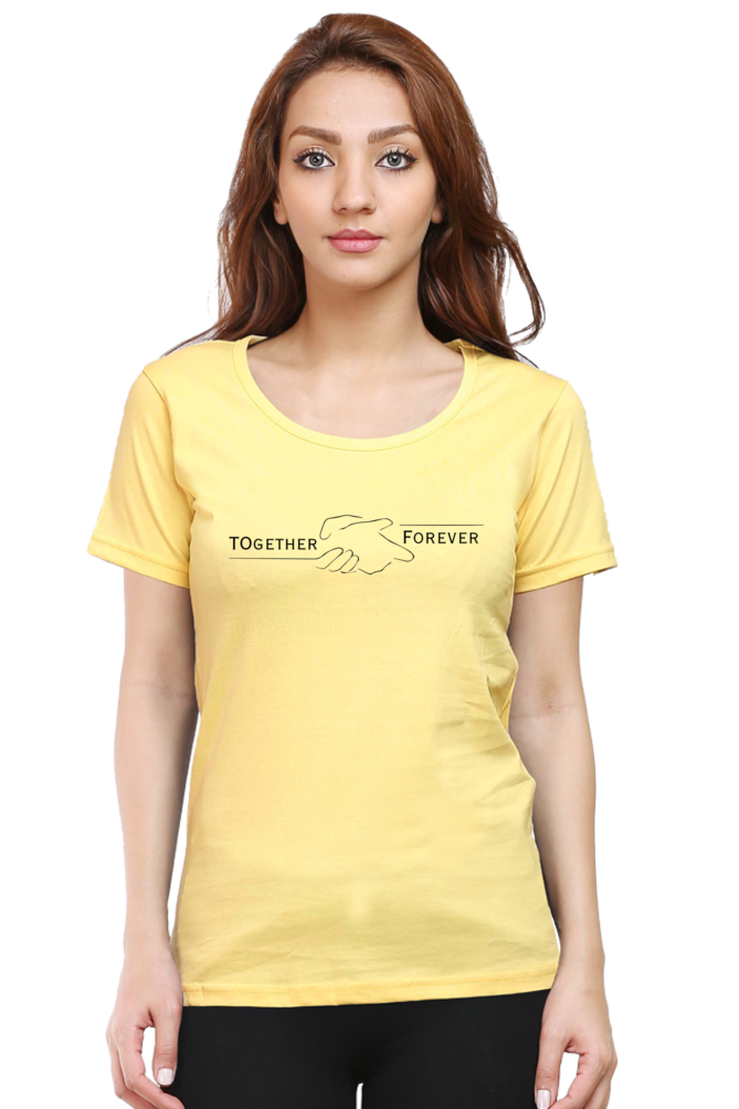 Together Forever - Cotton classic roundneck women -Light