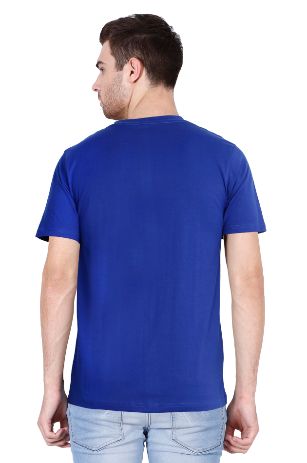Male Vneck Half Sleeve Plain Tshirt