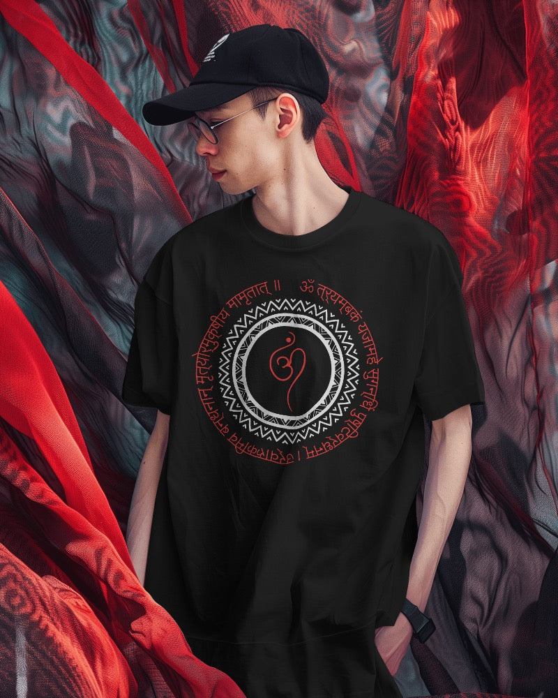 Maha Mritunjay Mantra T-Shirt: Embrace Divine Protection