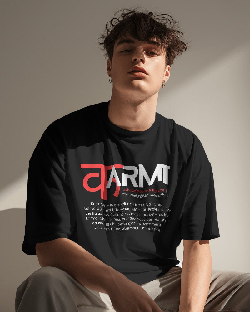Karma Flow Tee – Sacred Vibes Collection