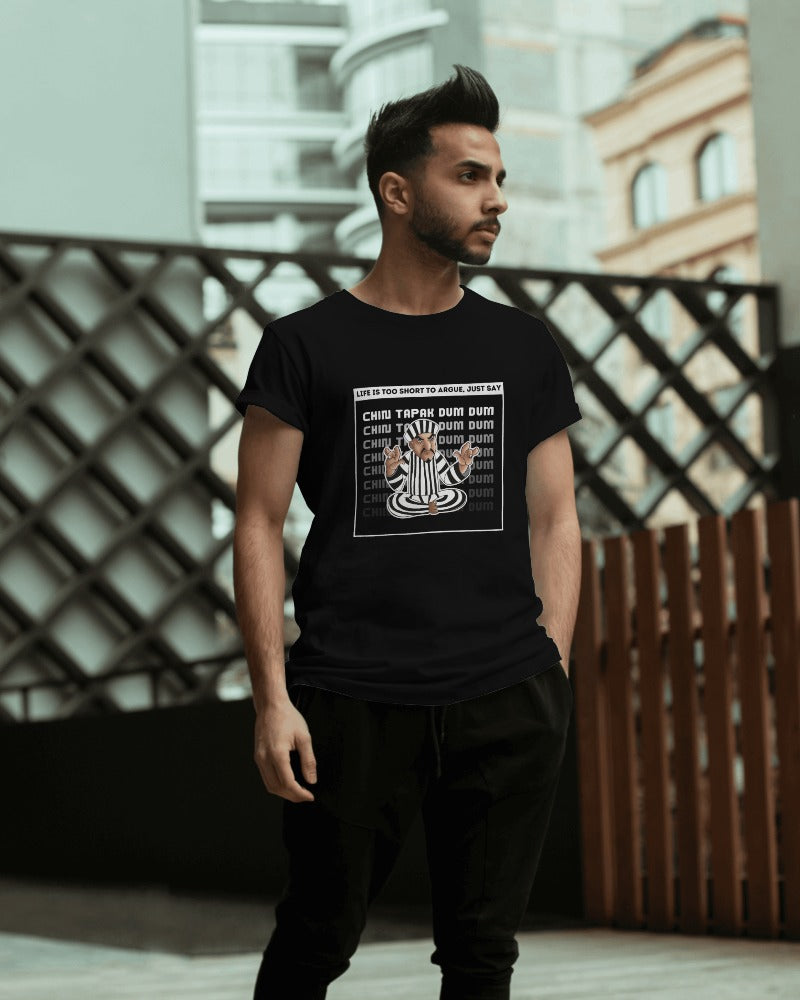 Chin Tapak Dum Dum: Embrace the Whimsy with This Playful Design - Men