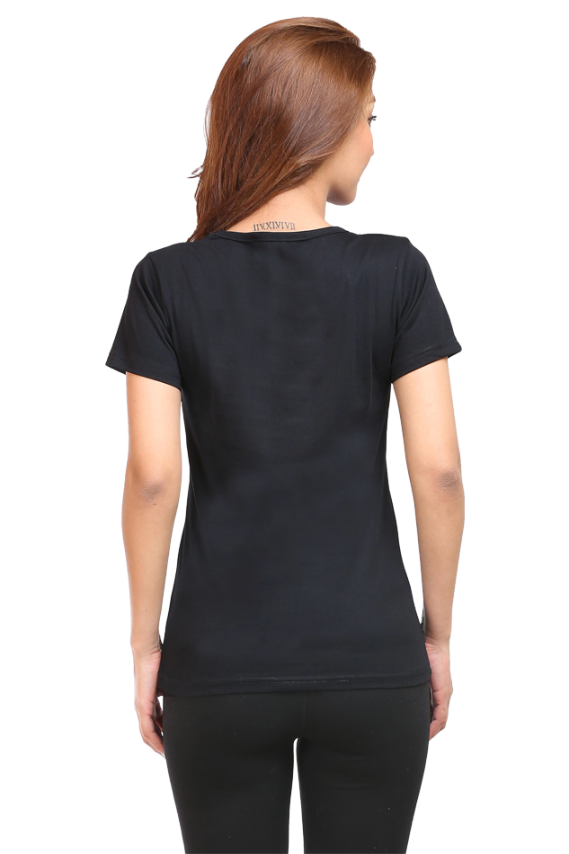 When I Ask for Salary Increment!-Cotton classic roundneck women- Dark