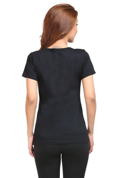 When I Ask for Salary Increment!-Cotton classic roundneck women- Dark