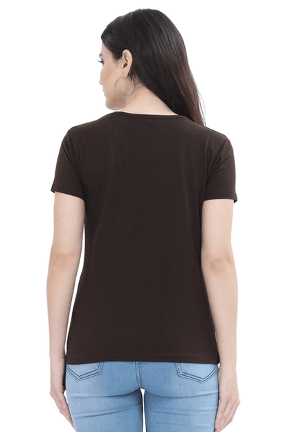 When I Ask for Salary Increment!-Cotton classic roundneck women- Dark