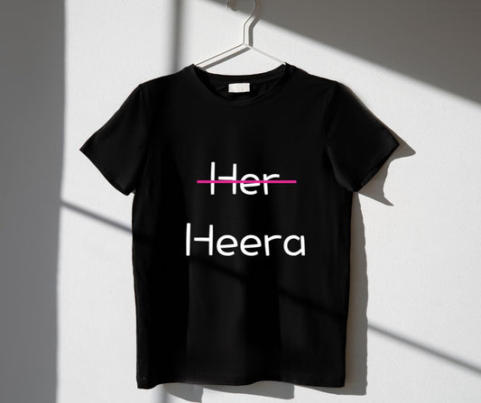Her - Hera  Tee - White Puff Prints– Chic Minimalist Collection